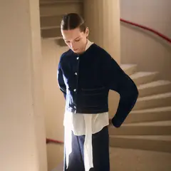 MANGO - Chaqueta Vaquera Rinse Wash Algodón Mujer