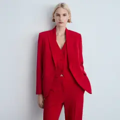 MANGO - Blazer Traje Estructura Mujer