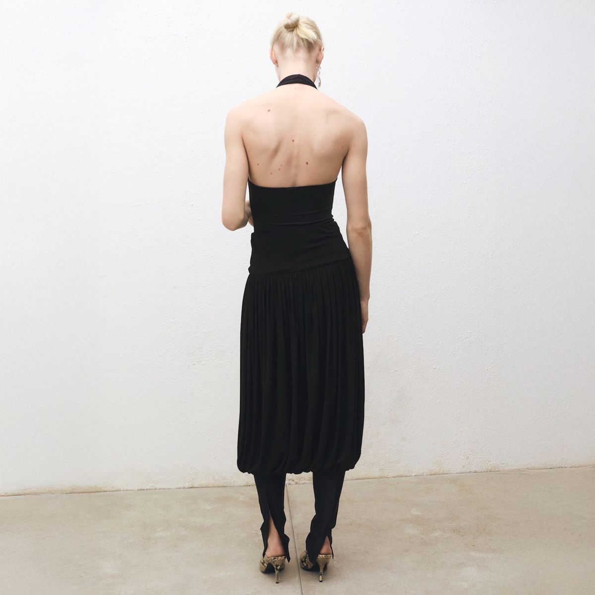 MANGO - Body Halter Espalda Abierta Mujer Mango