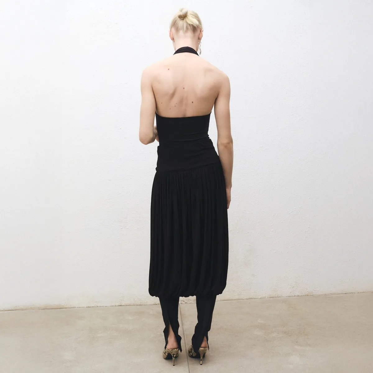 MANGO - Body Halter Espalda Abierta Mujer Mango