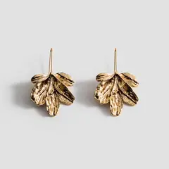 MANGO - Aros Flores Colgantes