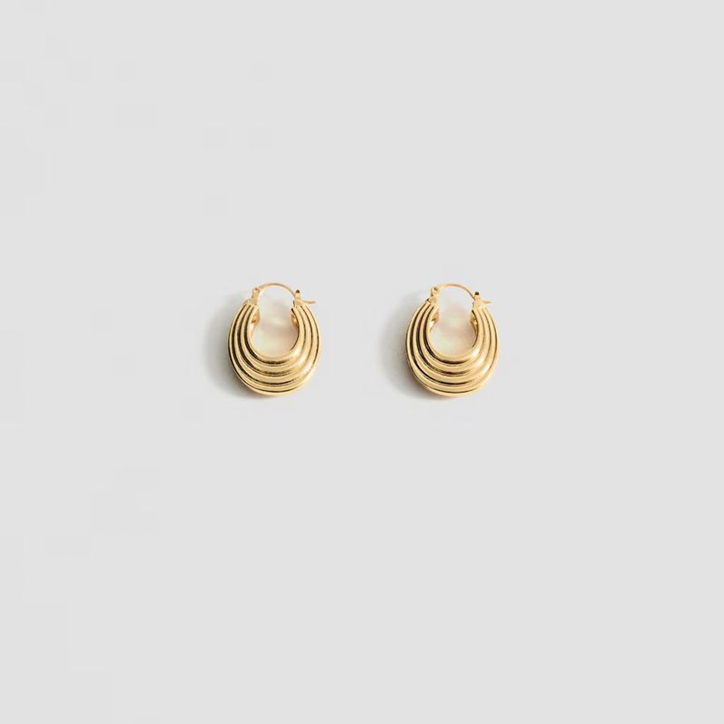MANGO - Aros Fabiana Mujer Mango