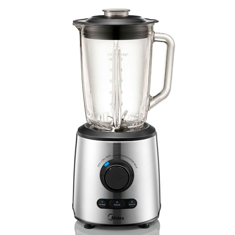 MIDEA - Licuadora MJ-BL7006SS Acero Inoxidable 8 Cuchillas 1000W Midea