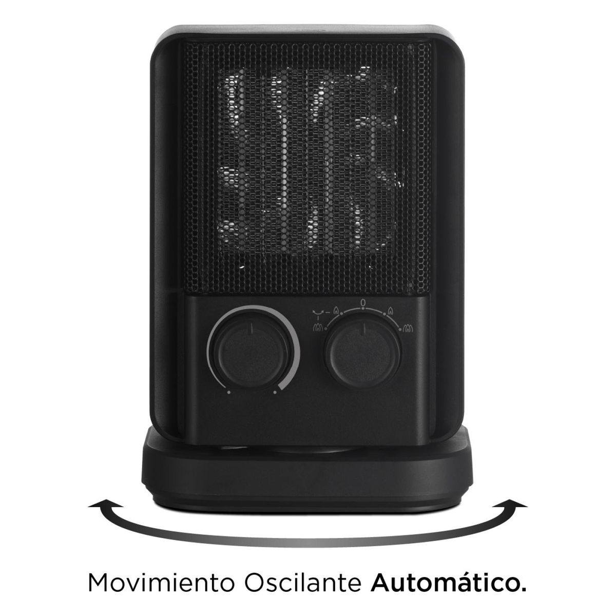 MIDEA - Calefactor Sobremesa 2000W NTY20-22BK Midea