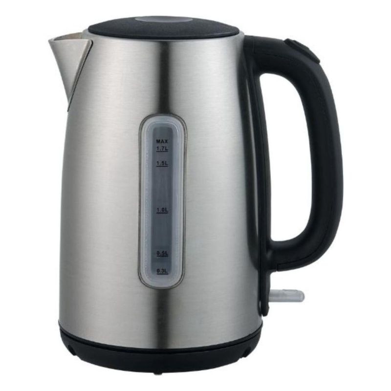 MIDEA - Hervidor Inox 1.7 Lts Acero Inoxidable Midea