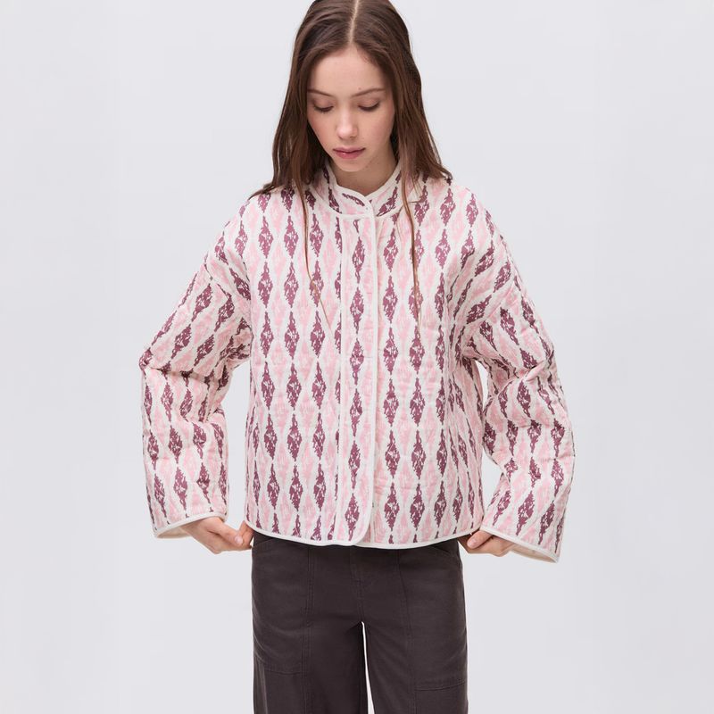 MANGO TEEN - Chaqueta Algodón Acolchada Mujer Mango Teen