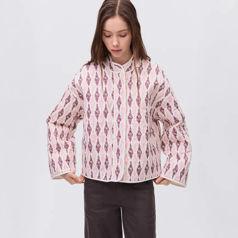 MANGO TEEN - Chaqueta Algodón Acolchada Mujer Mango Teen