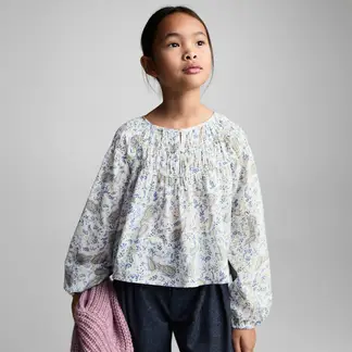 MANGO KIDS - Blusa Estampado Paisley Niña