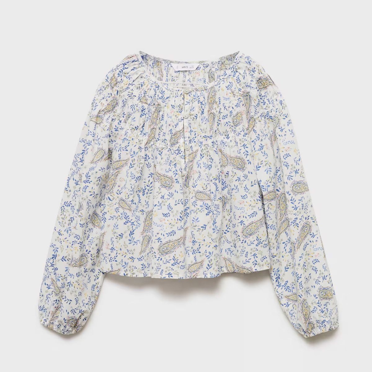 MANGO KIDS - Blusa Estampado Paisley Niña Mango Kids