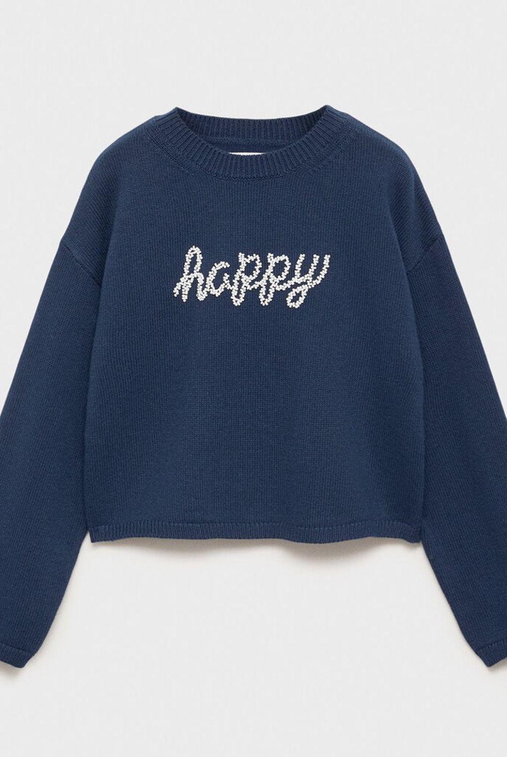 MANGO KIDS - Sweater Punto Abalorios Niña Mango Kids