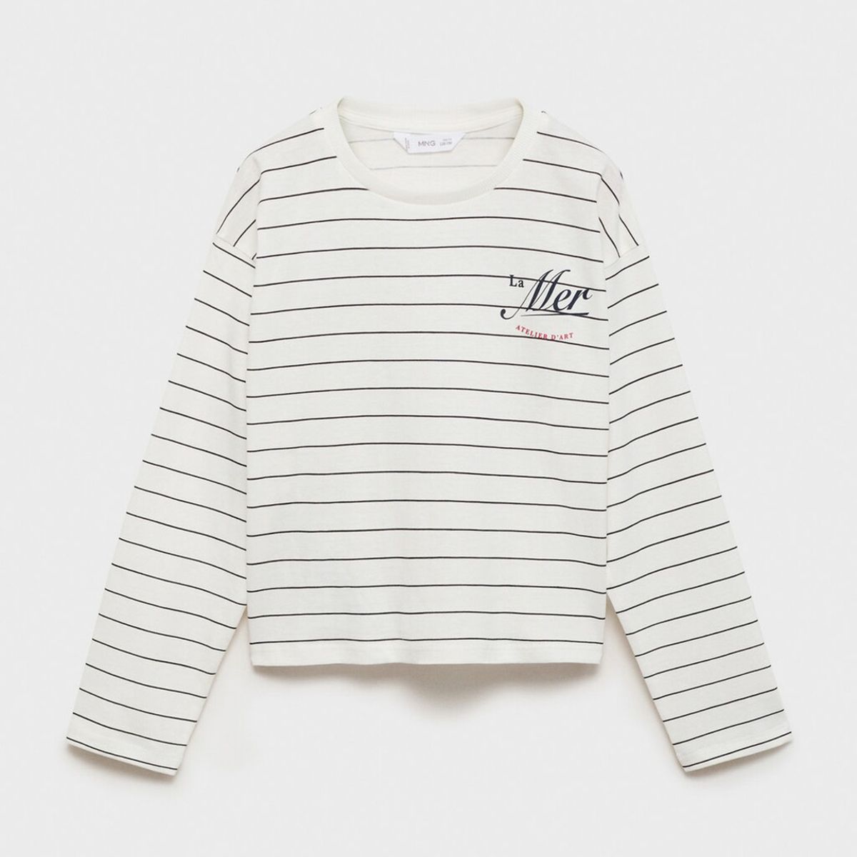 MANGO KIDS - Polera Algodón Estampada Niña Mango Kids