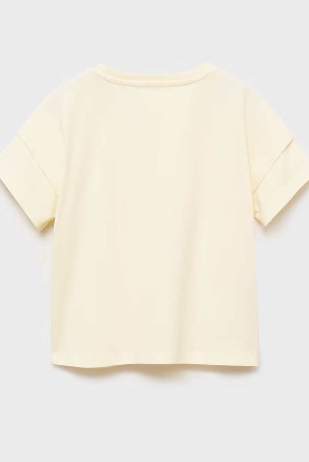 MANGO KIDS - Polera Algodón Detalle Nudo Niña Algodón Mango Kids
