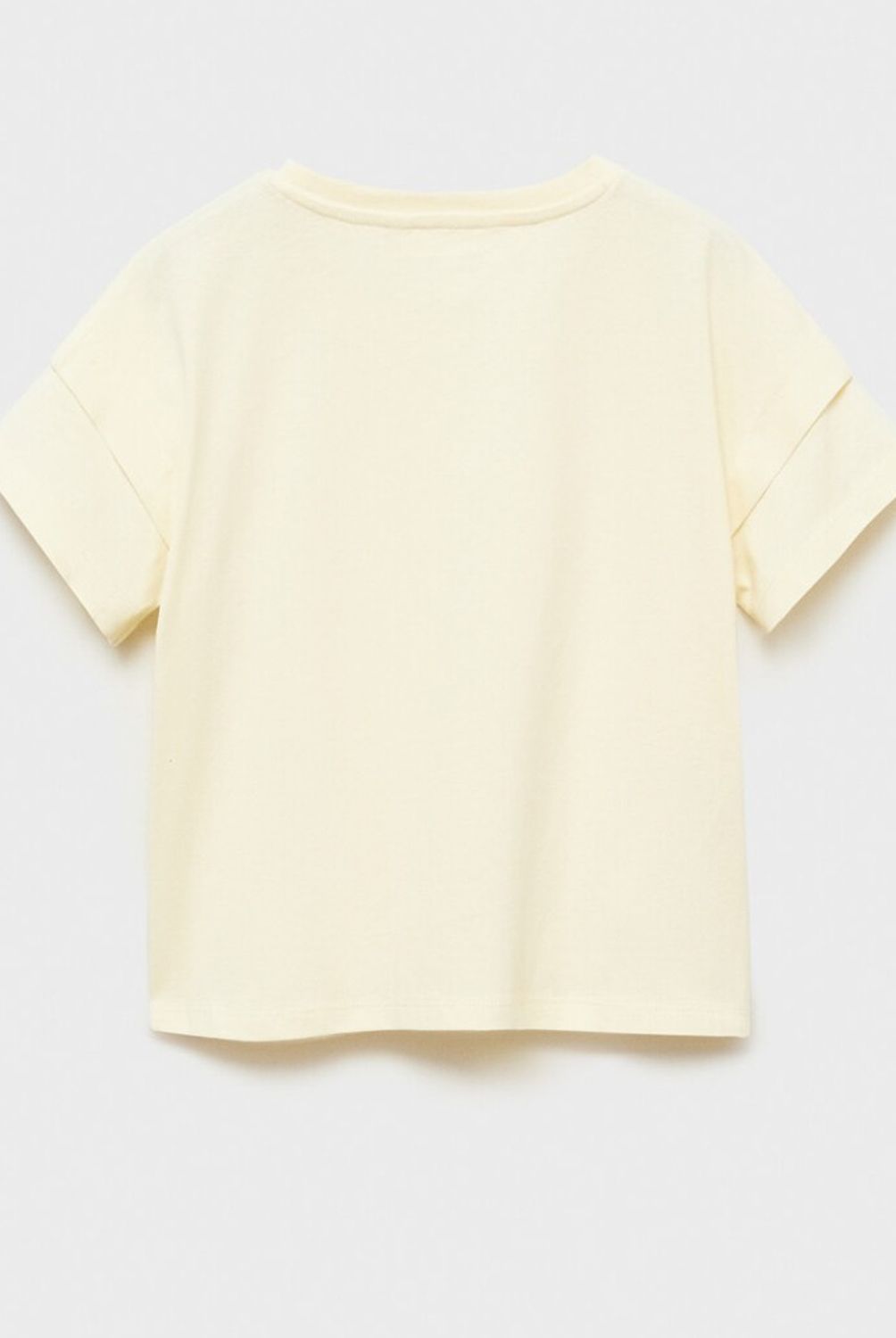 MANGO KIDS - Polera Algodón Detalle Nudo Niña Algodón Mango Kids