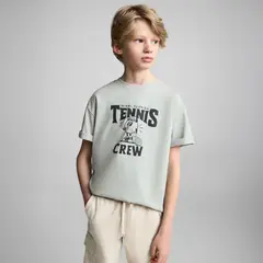 MANGO KIDS - Polera Algodón Estampado Niño