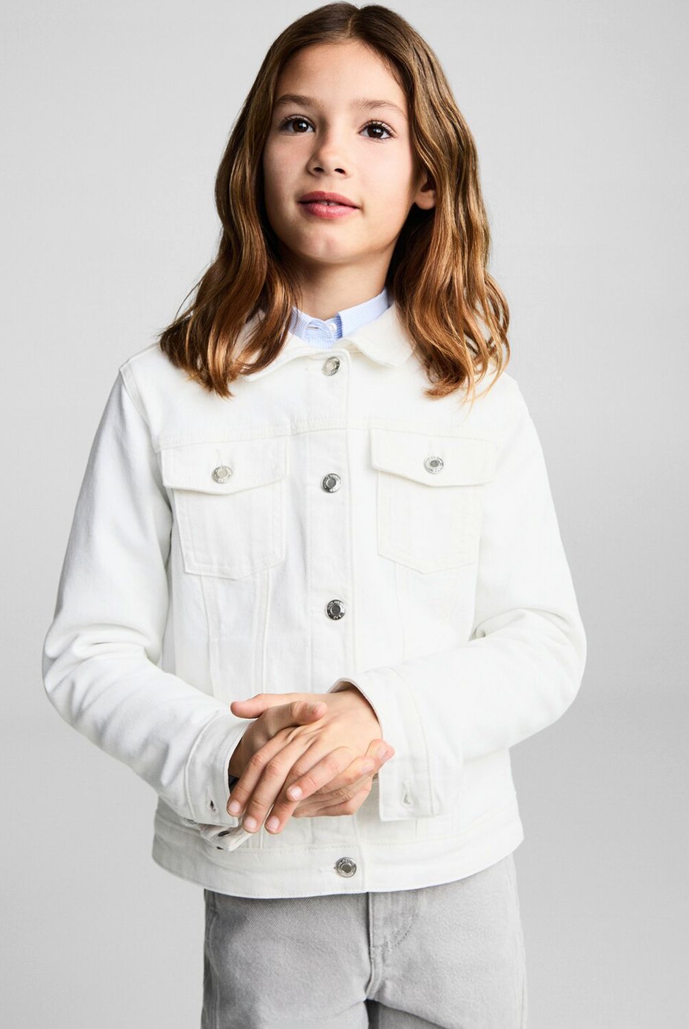 MANGO KIDS - Chaqueta Vaquera Niña Algodón Mango Kids