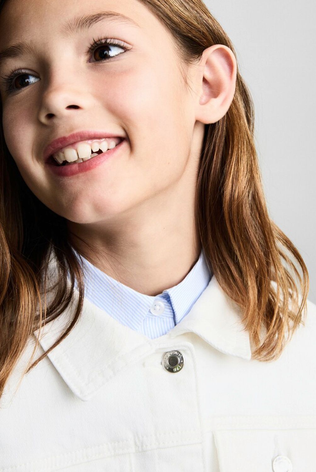 MANGO KIDS - Chaqueta Vaquera Niña Algodón Mango Kids