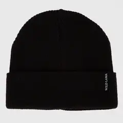 WILD LAMA - Gorro Beanie Ruta Reciclado Negro Unisex