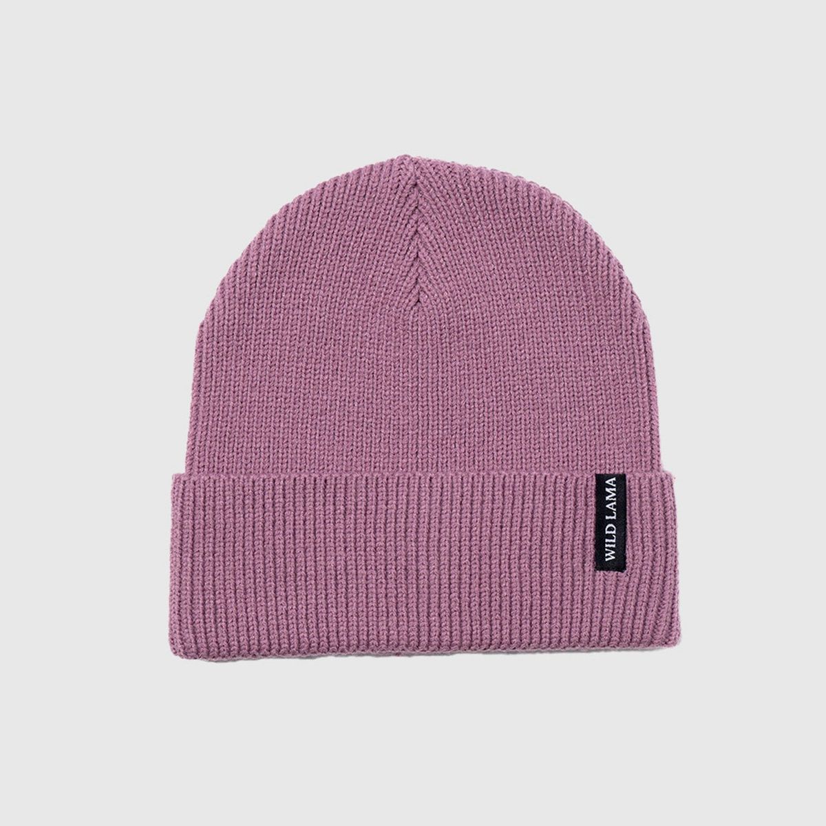 WILD LAMA - Gorro Beanie Ruta Reciclado Negro Unisex Wild Lama
