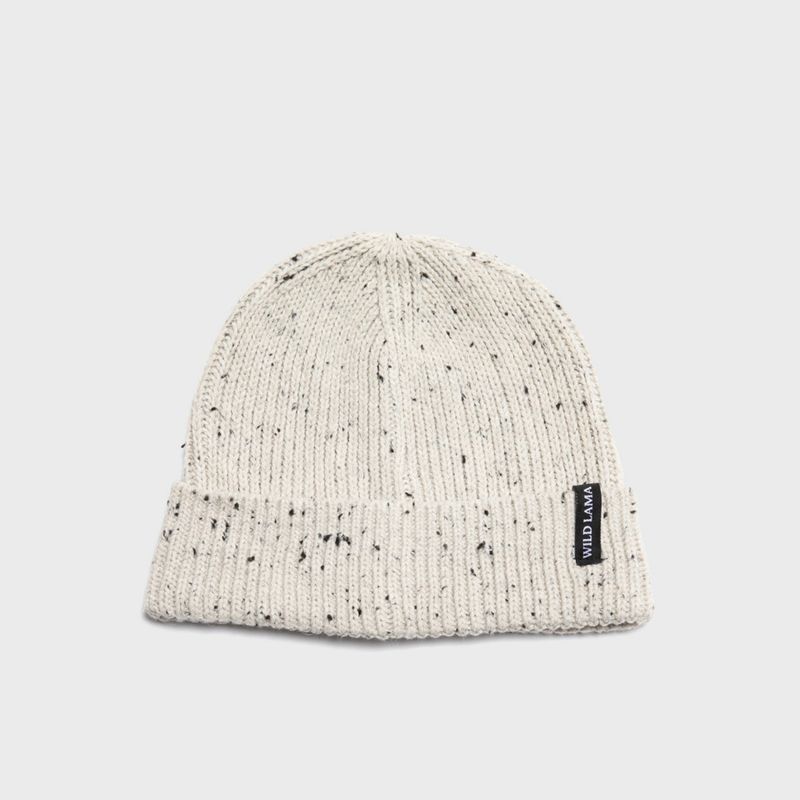 WILD LAMA - Gorro Beanie Bosco Reciclado Negro Unisex Wild Lama