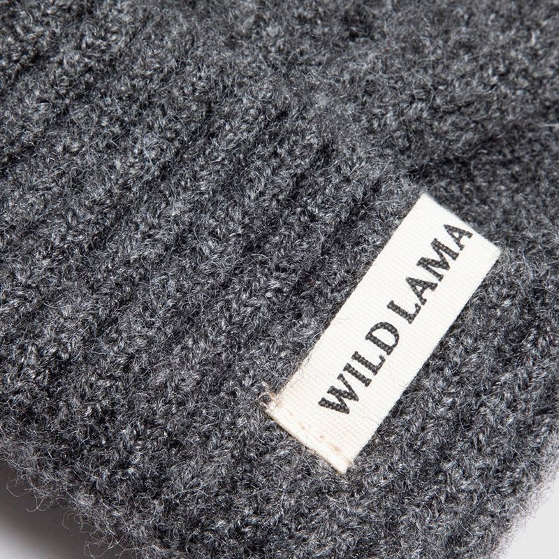 WILD LAMA - Gorro Beanie Noto Reciclado Café Unisex Wild Lama