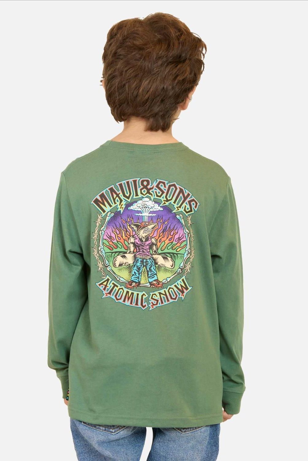 MAUI AND SONS - Polera Algodón Niño Maui And Sons