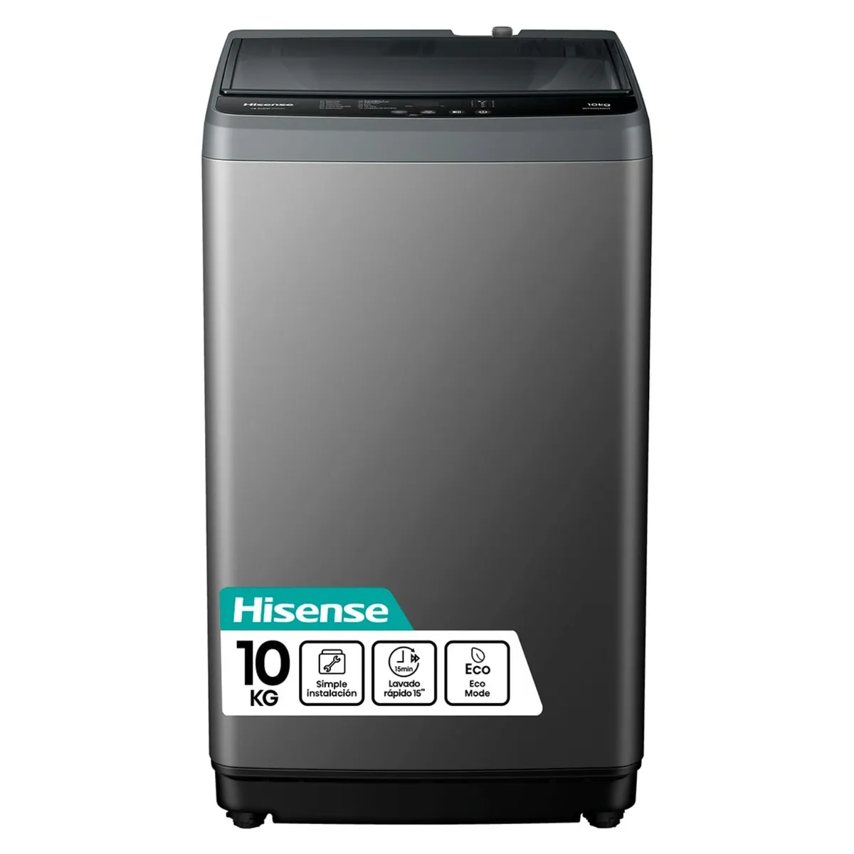 HISENSE - Lavadora Automática Carga Superior 10Kg WT1D1030UT Hisense