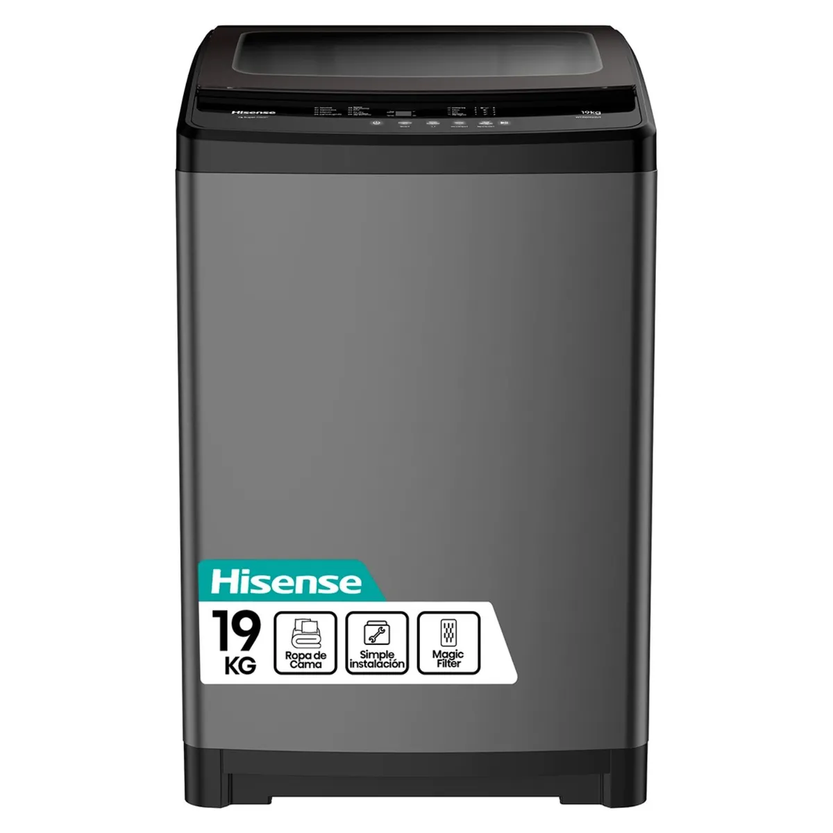 HISENSE - Lavadora de Carga Superior 19 Kg WT3W1923UT Hisense