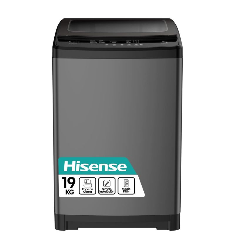 HISENSE - Lavadora Automática Carga Superior 19Kg WT3W1923UT Hisense