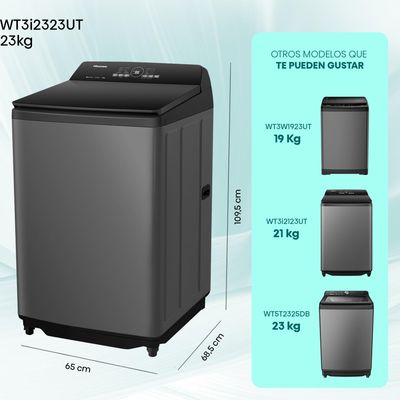 Imagen 2 del producto Lavadora de Carga Superior 23 Kg WT3I2323UT