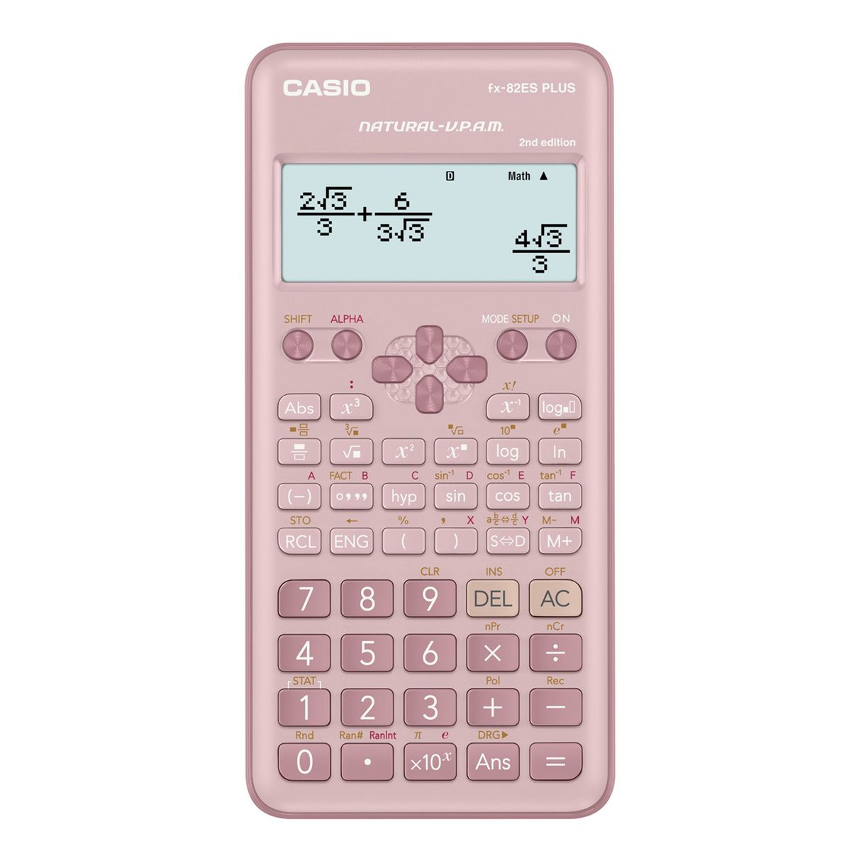 CASIO - Calculadora Cientifica Casio FX82ES Rosado