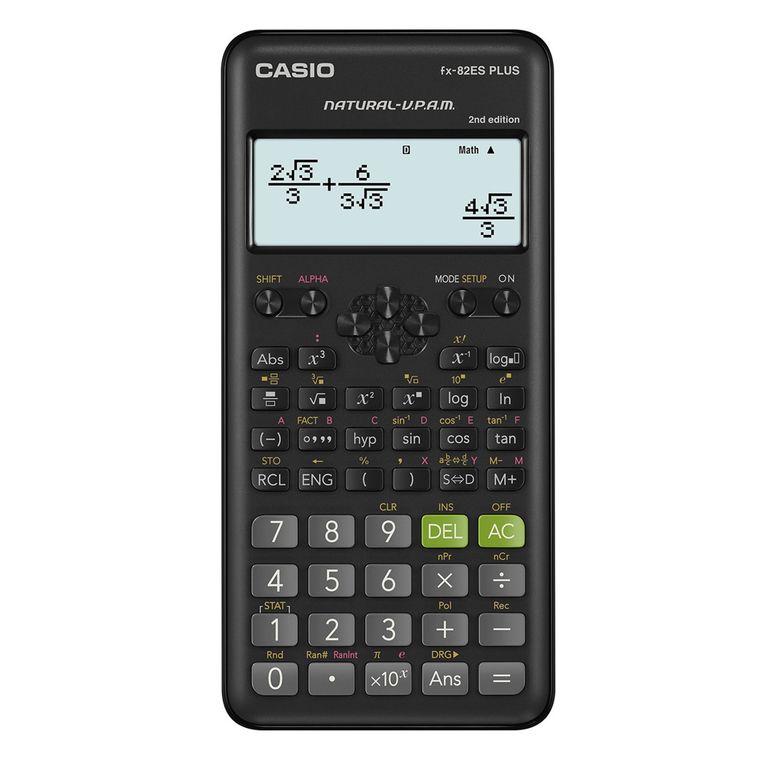 Calculadora Cientifica FX82ES Negro