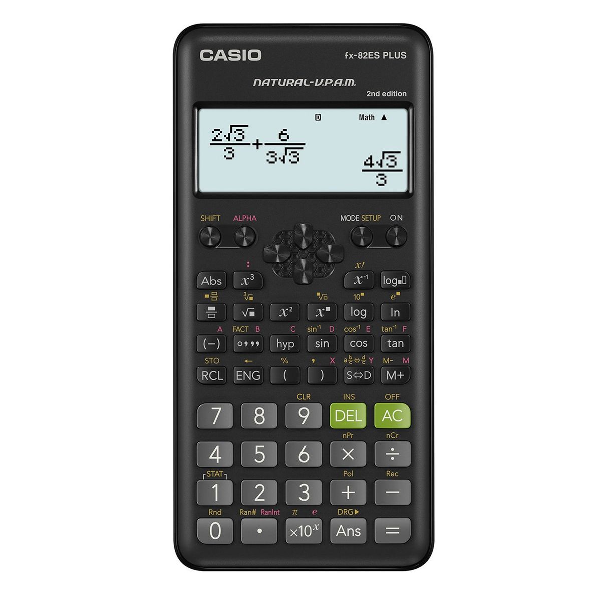CASIO - Calculadora Cientifica Casio FX82ES Negro