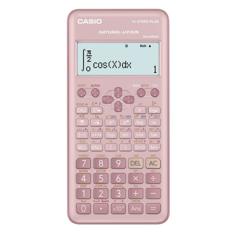 Calculadora Cientifica FX570ES Rosado