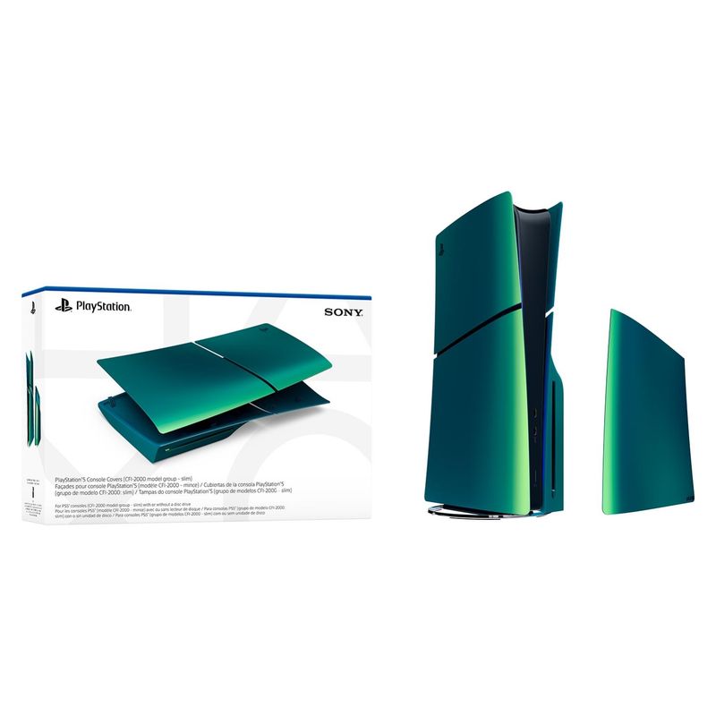 PLAYSTATION - Cubiertas De Consola Playstation 5 (Slim) Chroma Teal