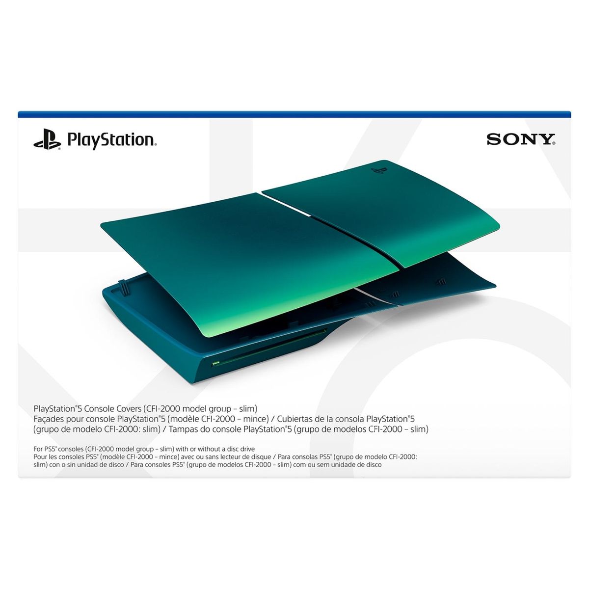 PLAYSTATION - Cubiertas De Consola Playstation 5 (Slim) Chroma Teal