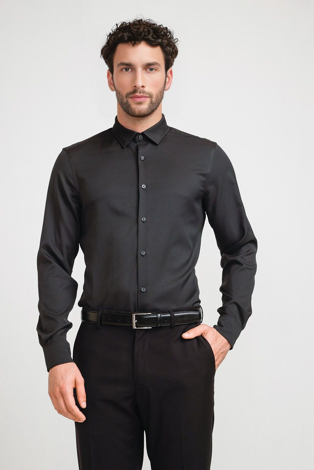 PERRY ELLIS - Camisa Casual Manga Larga Hombre Perry Ellis