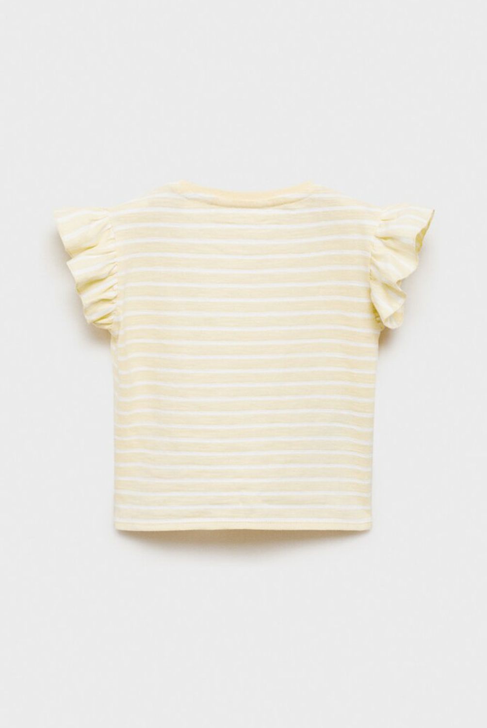 MANGO KIDS - Polera 100% Algodón Rayas Bebé Niña Algodón Mango Kids