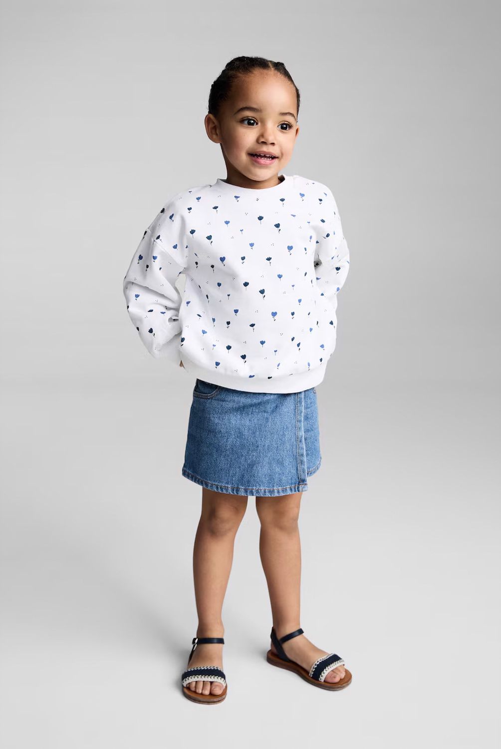MANGO KIDS - Polerón Algodón Estampada Bebé Niña Algodón Mango Kids