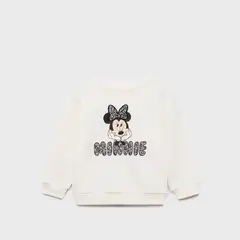 MANGO KIDS - Polerón Minnie Mouse Bebé Niña Algodón