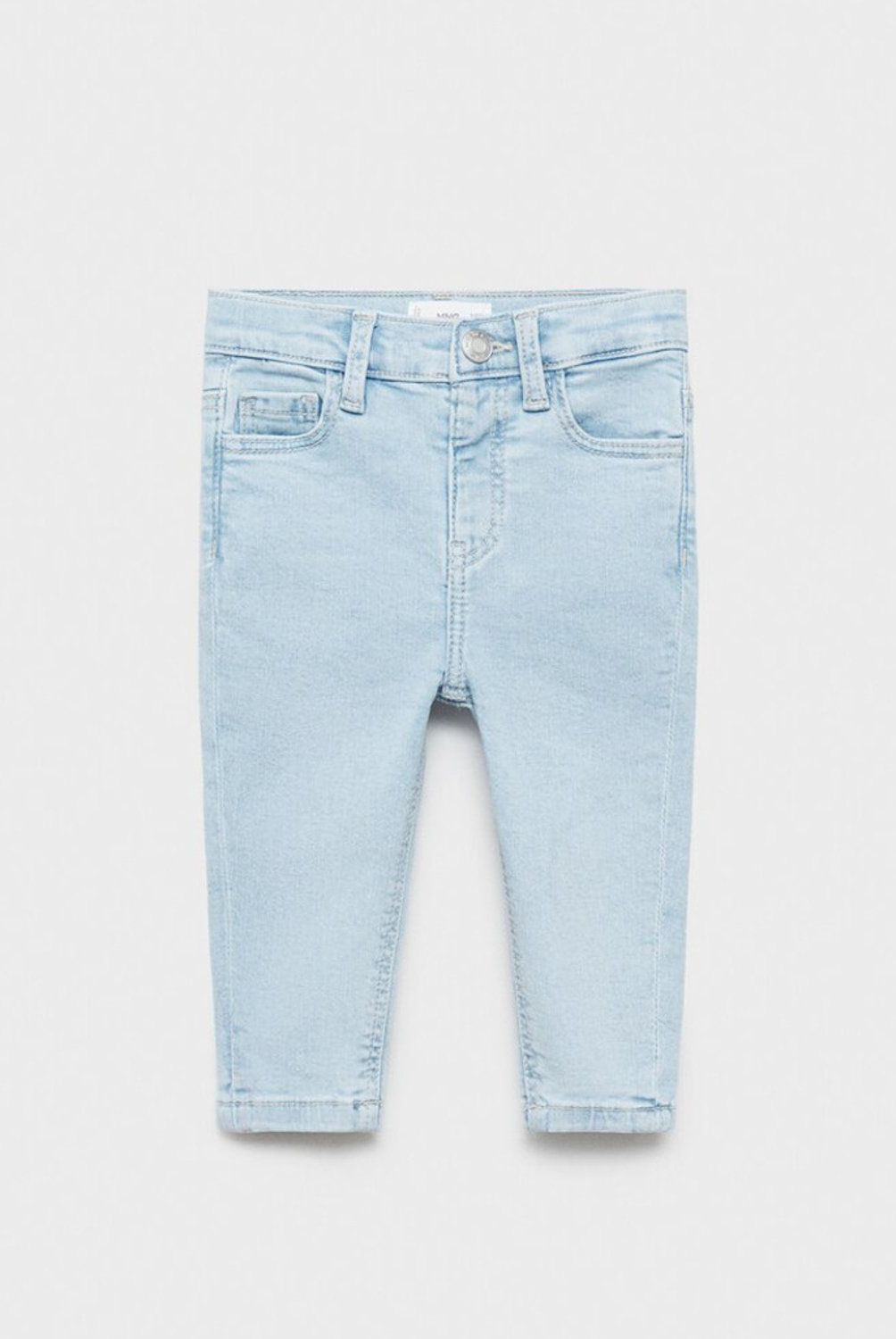 MANGO KIDS - Jeans Skinny Algodón Bebé Niña Algodón Mango Kids