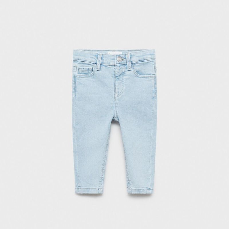 MANGO KIDS - Jeans Skinny Algodón Bebé Niña Algodón Mango Kids
