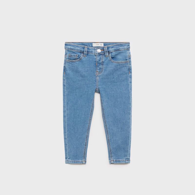 MANGO KIDS - Jeans Skinny Algodón Bebé Niña Algodón Mango Kids