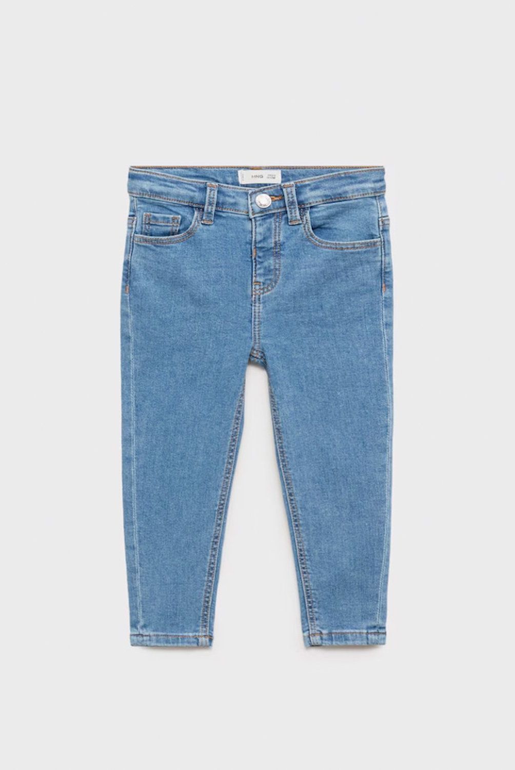 MANGO KIDS - Jeans Skinny Algodón Bebé Niña Algodón Mango Kids