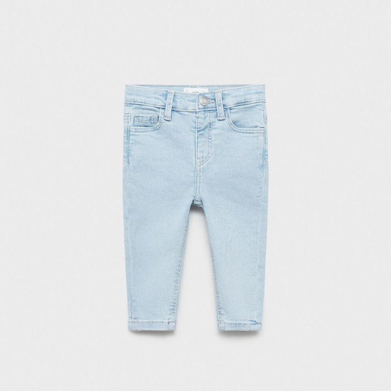 MANGO KIDS Jeans Skinny Algodón Bebé Niña