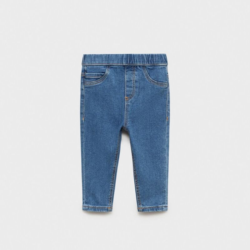 MANGO KIDS - Jeans Cintura Elástica Bebé Niña Mango Kids