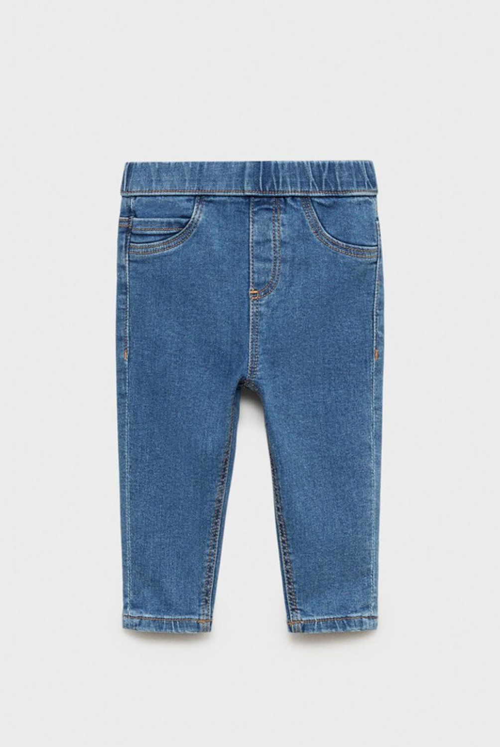 MANGO KIDS - Jeans Cintura Elástica Bebé Niña Mango Kids