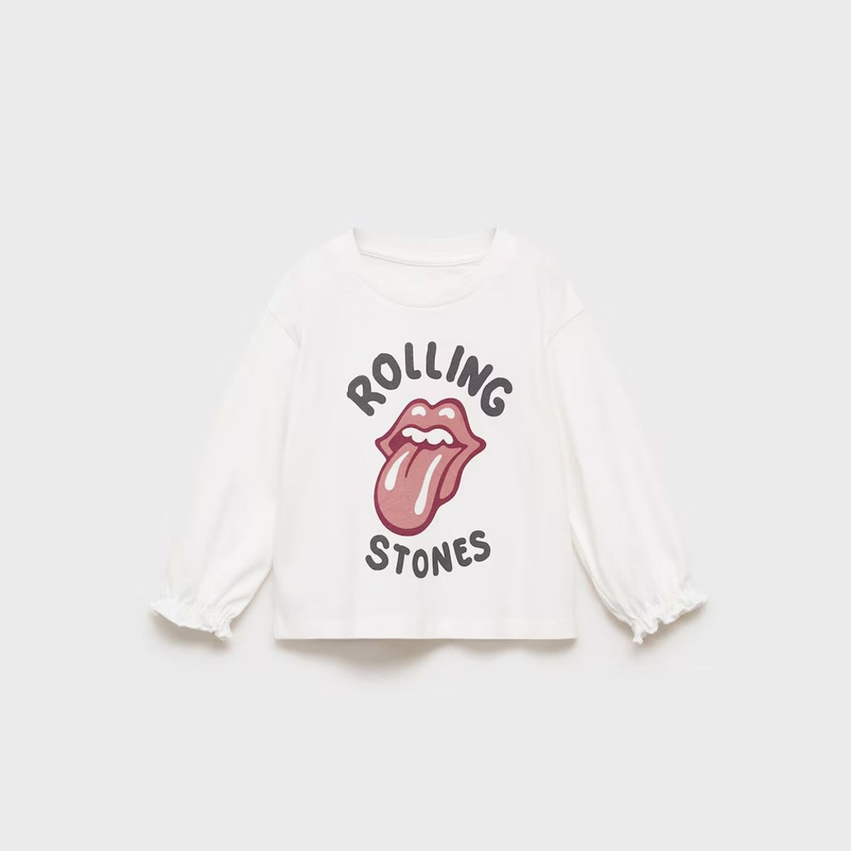 MANGO KIDS - Polera The Rolling Stones Bebé Niña Algodón Mango Kids