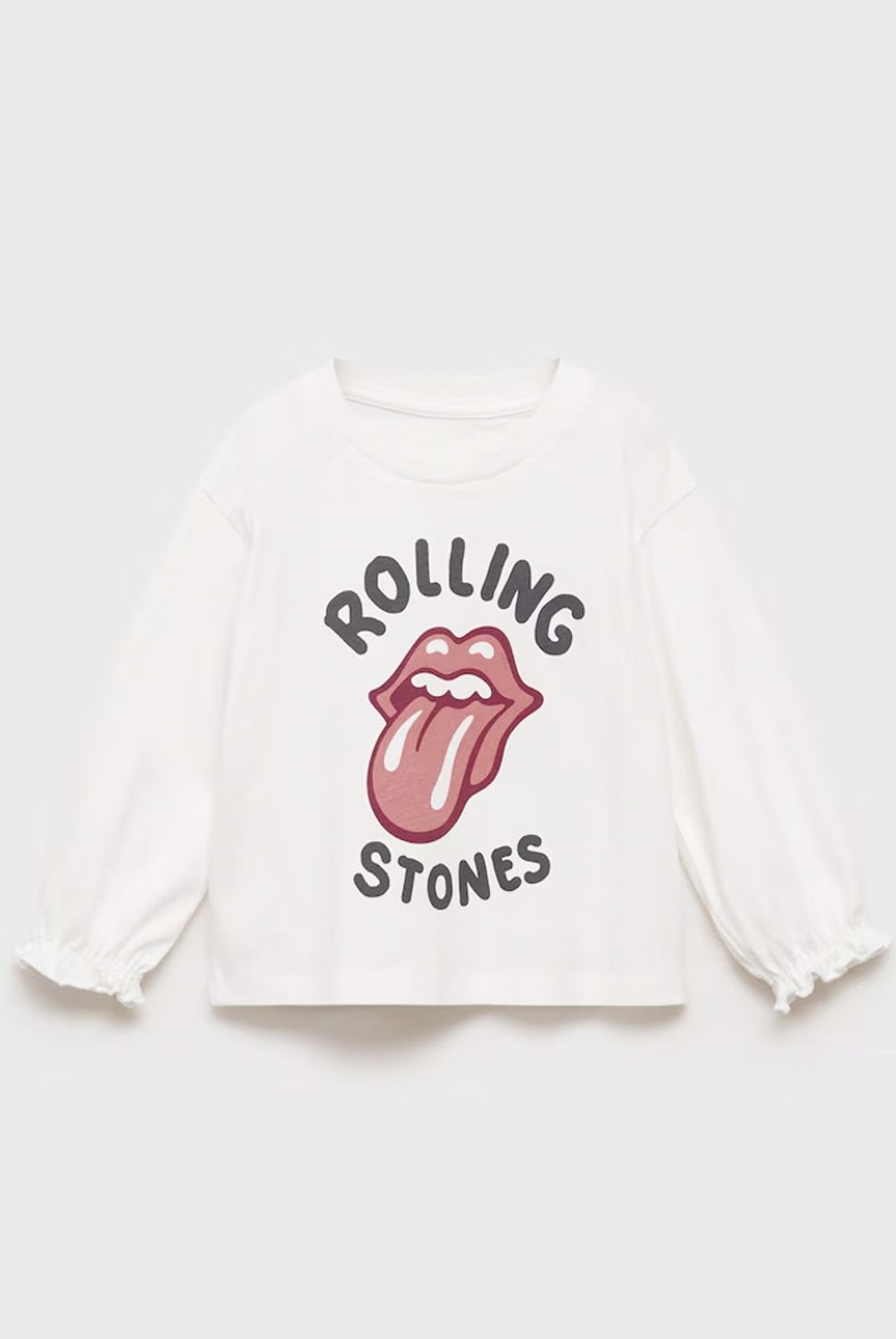 MANGO KIDS - Polera The Rolling Stones Bebé Niña Algodón Mango Kids