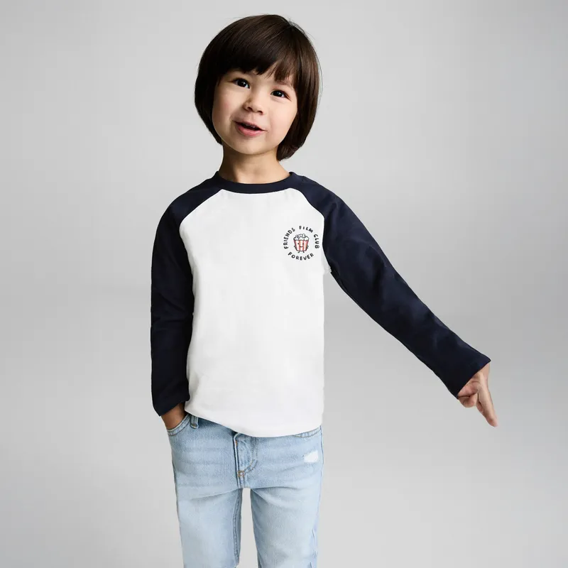 MANGO KIDS - Polera Algodón Dibujo Bebé Niño Mango Kids