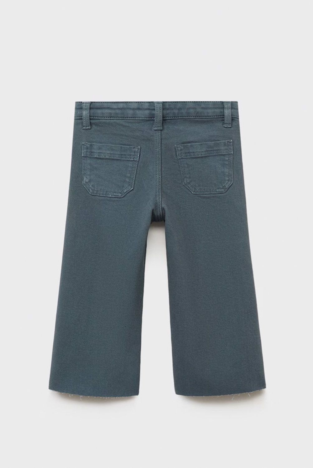MANGO KIDS - Jeans Seamless Bajo Deshilachado Bebé Niña Algodón Mango Kids